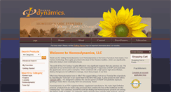 Desktop Screenshot of homeodynamics.com